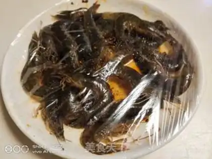 Make Garlic shrimp step 1