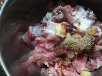 Make Spicy bull frog step 1