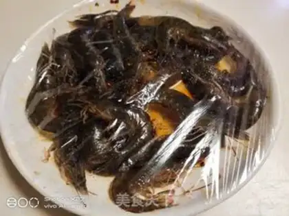 Make Garlic shrimp step 2