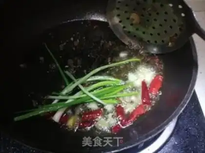 Make Spicy bull frog step 5
