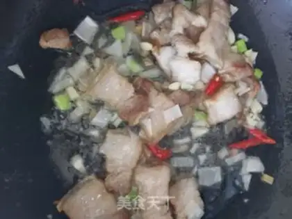 Make Garlic duck intestines step 6