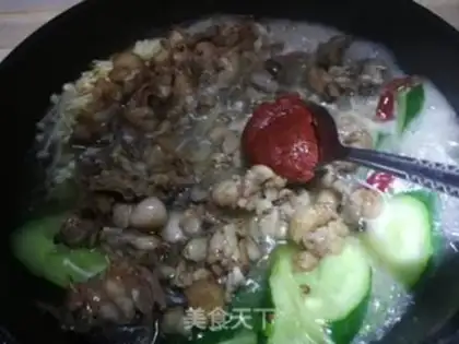 Make Spicy bull frog step 9