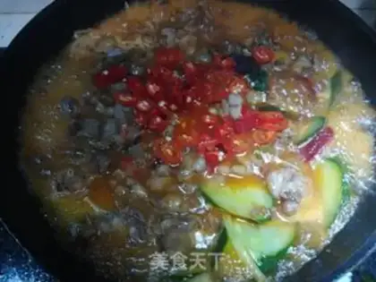 Make Spicy bull frog step 10