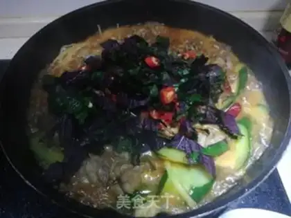 Make Spicy bull frog step 11