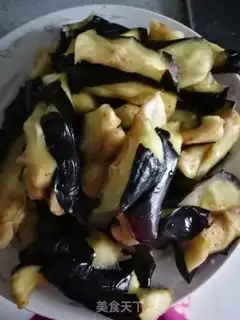 Make Meat and eggplant step 0