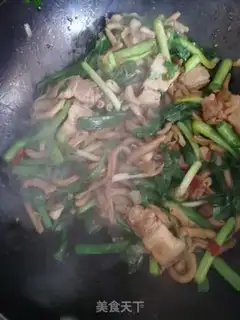 Make Garlic duck intestines step 10