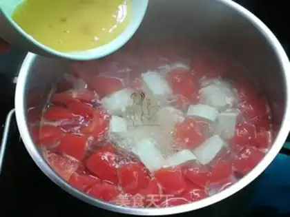 Make Onion shrimp tofu soup step 6