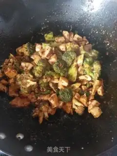 Make The broccoli chicken gravy step 10