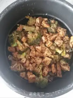 Make The broccoli chicken gravy step 12