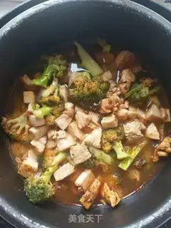 Make The broccoli chicken gravy step 13