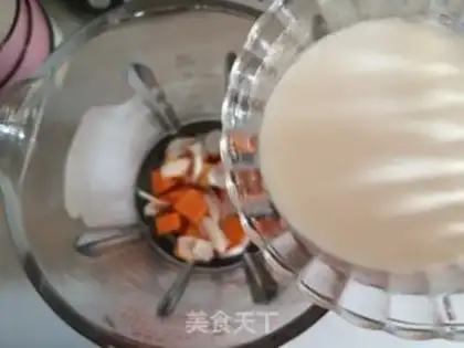 Make Milky pumpkin soup step 4