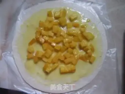 Make Mango soufflé step 1