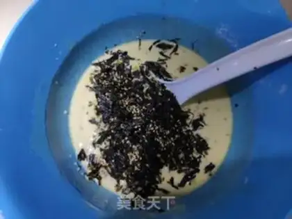 Make Onion waffles step 5