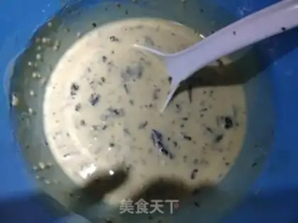 Make Seaweed eggcakes step 4