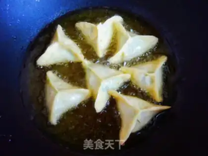 Make Fry horns step 9