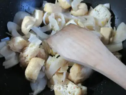 Make Pork blood with tofu step 3