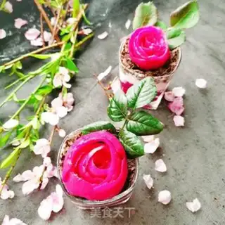 Make Flamingo yogurt cup step 14