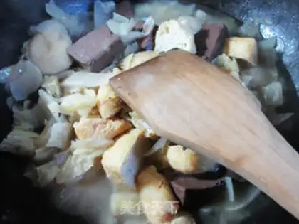 Make Pork blood with tofu step 8