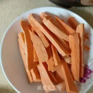 Make Red fries step 0