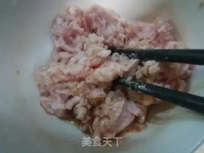 Make Bean fried meat step 1