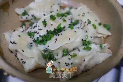 Make Open fried dumplings step 5