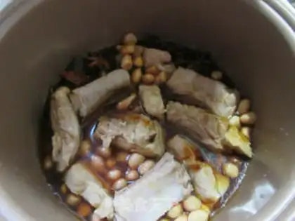 Make Peanut rice ribs step 8
