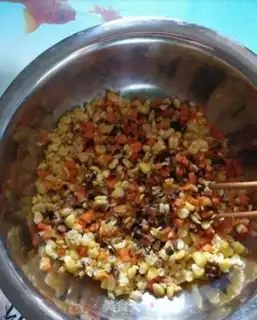 Make Corn meat steam step 2