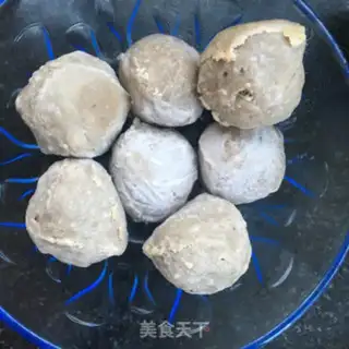 Make Beefball soup step 1