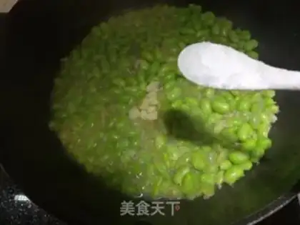 Make Bean fried meat step 7