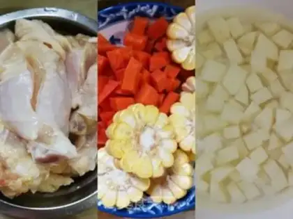 Make Red chicken legs step 0
