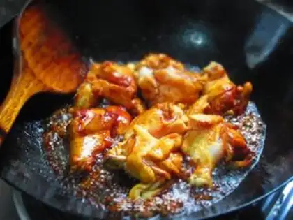 Make Red chicken legs step 5