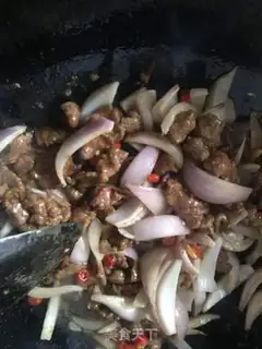 Make Onion beef step 4