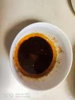 Make Spicy potatoes with spinach step 1