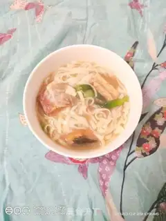 Make Blue fish noodles step 6