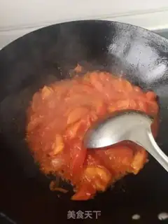 Make Quick-ass tomato omelet soup step 1