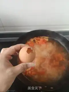 Make Quick-ass tomato omelet soup step 2