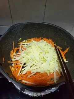 Make Five carrots, potato burrito step 7