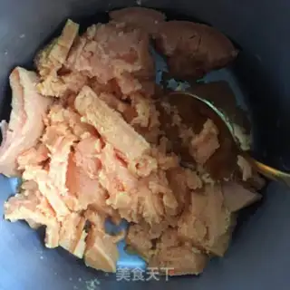Make Sweet sweet sweet potato milk step 3