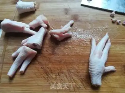 Make Chicken claws step 1