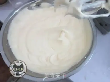 Make Spinach steam cake step 3