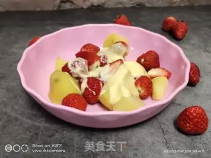 Make Potato strawberry salad step 7