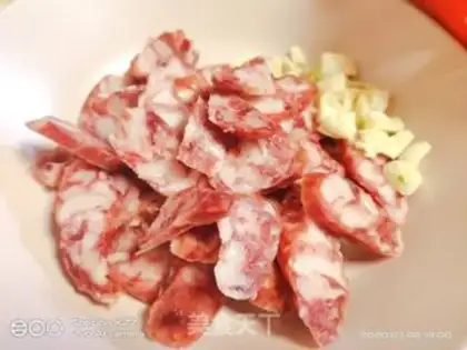 Make Bean sprout sausage step 1