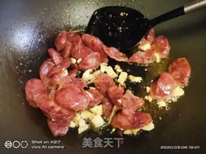 Make Bean sprout sausage step 3
