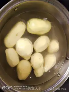 Make Strawberry potatoes step 2