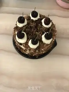 Make Black forest cake step 28