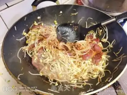 Make Bean sprout sausage step 7