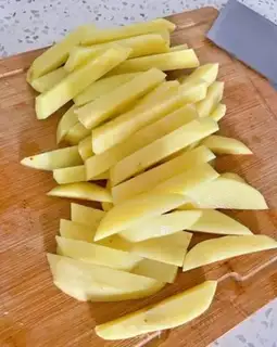 Make French fries step 0