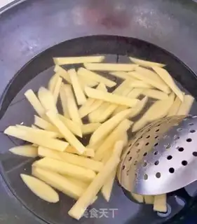 Make French fries step 1
