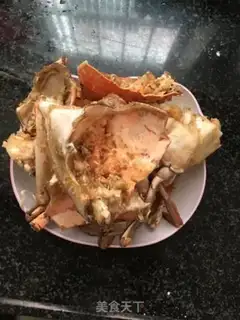 Make Fried crabs step 3