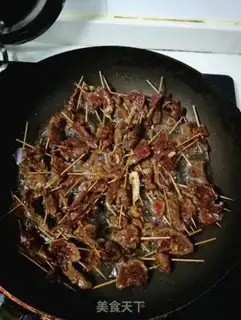Make Toothpick lamb step 1